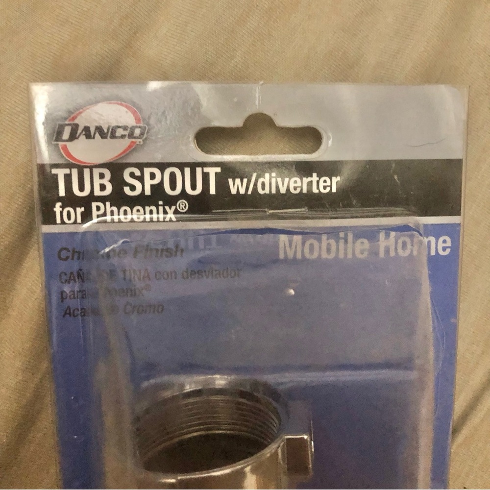 Tub Spout with Diverter - Chrome